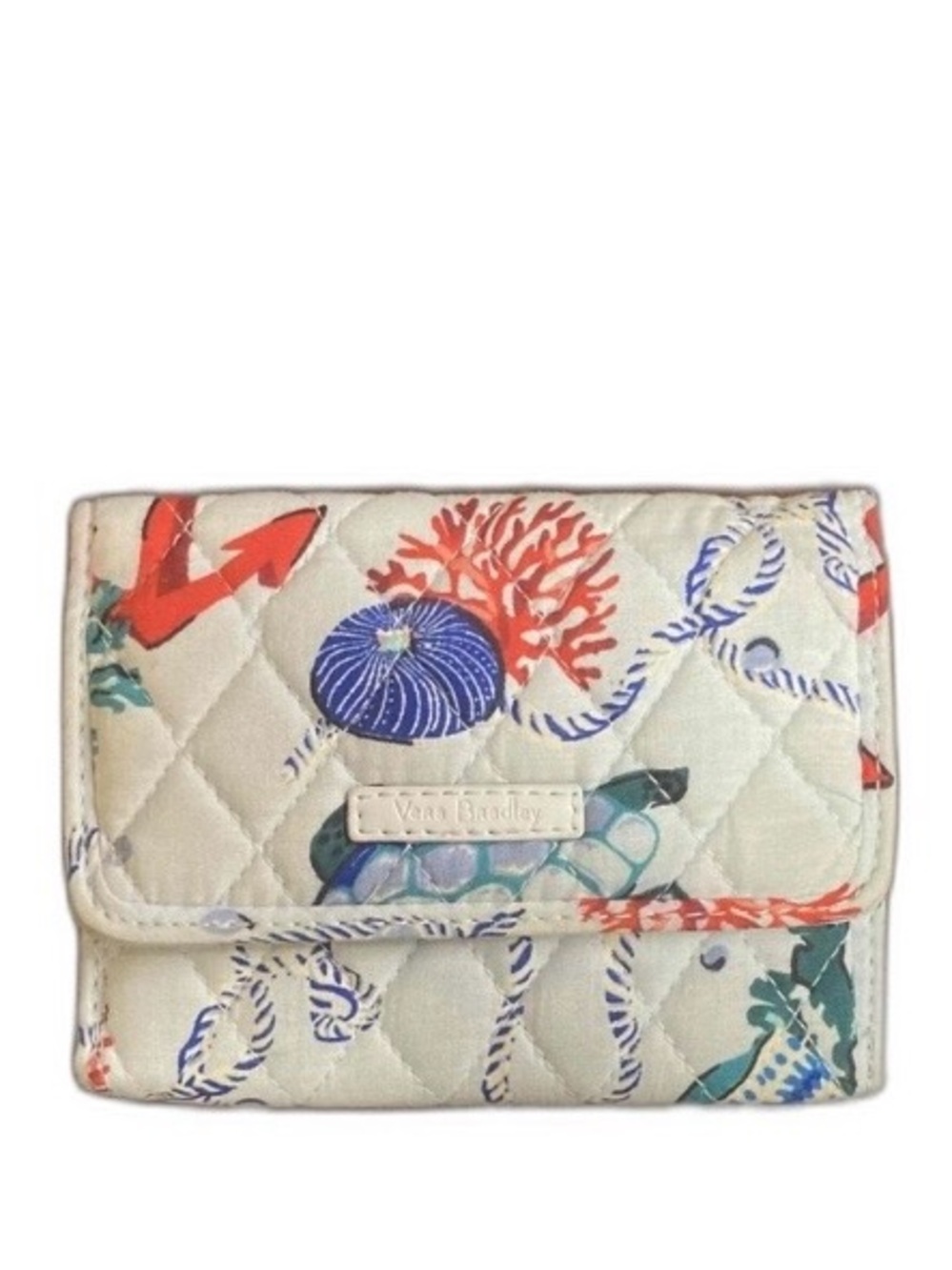Vera Bradley “Anchors Aweigh “ Snap Closure Wallet NWT